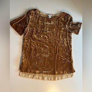 Sundance Catalog - Crushed Velvet Top